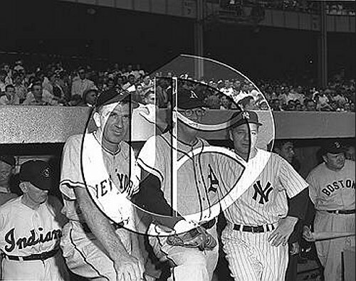 Carl Hubbell, Lefty Grove, and Ed Lopat55N0173